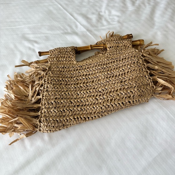 Large Straw Bag - Picture 4 of 5